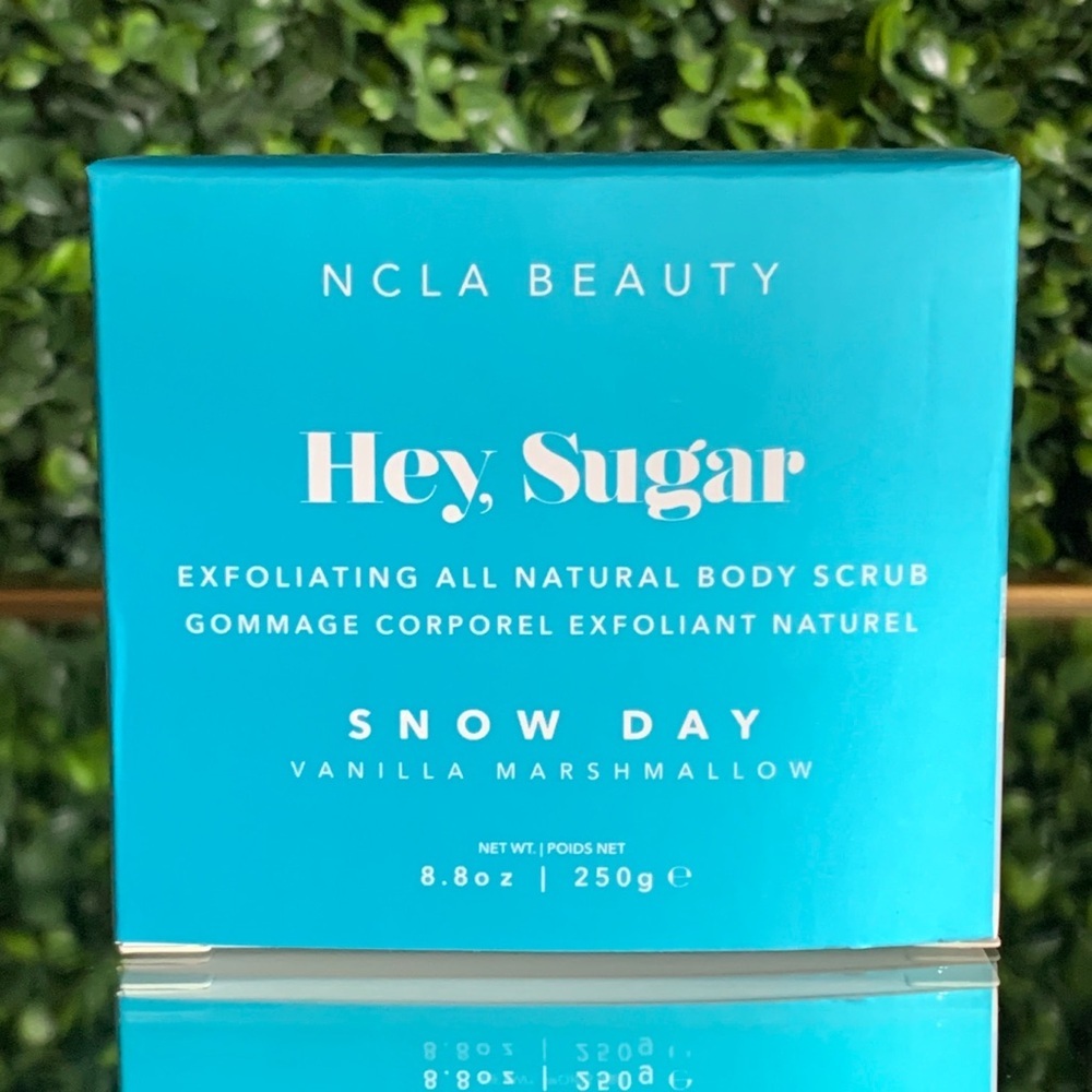 NCLA Beauty Hey Sugar SNOW DAY Vanilla Marshmallow Body Scrub | NEW | Hey, Sugar - Picture 5 of 12